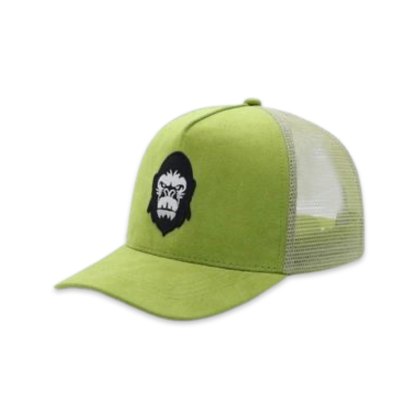 Suede Trucker - Moss